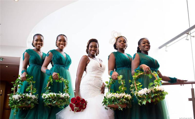 New South African Bridesmaid Dresses 2019 A Line Summer Country Garden Formal Wedding Party Guest Maid of Honor Gowns Plus Size Custom Made