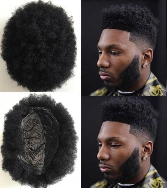 Men Hair System Wig Super Full Thin Skin Afro Hair Toupee Jet Black Color #1 Brazilian Virgin Remy Human Hair Replacement for Men, Jet black #1
Men Hair System Wig Super Full Thin Skin Afro Hair Toupee Jet Black Color #1 Brazilian Virgin Remy Human Hair Replacement for Men, Jet black #1