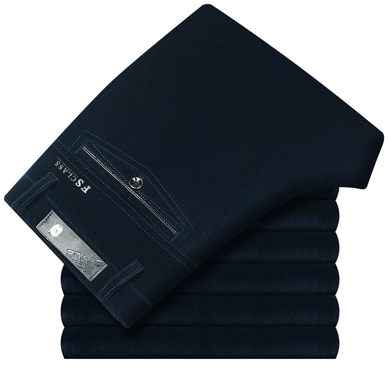 Spring Autumn Men High Waist Loose Straight Stretch Casual Thick Solid Color Corduroy Long Trousers Super Large Size -40 42
Spring Autumn Men High Waist Loose Straight Stretch Casual Thick Solid Color Corduroy Long Trousers Super Large Size -40 42
