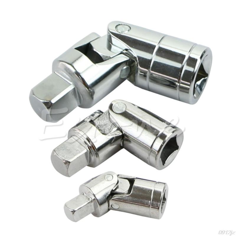 Universal Joint Set Ratchet Angle Extension Bar Socket Adapter 1/4" 3/8" 1/2" C90A New Drop ship
Universal Joint Set Ratchet Angle Extension Bar Socket Adapter 1/4" 3/8" 1/2" C90A New Drop ship