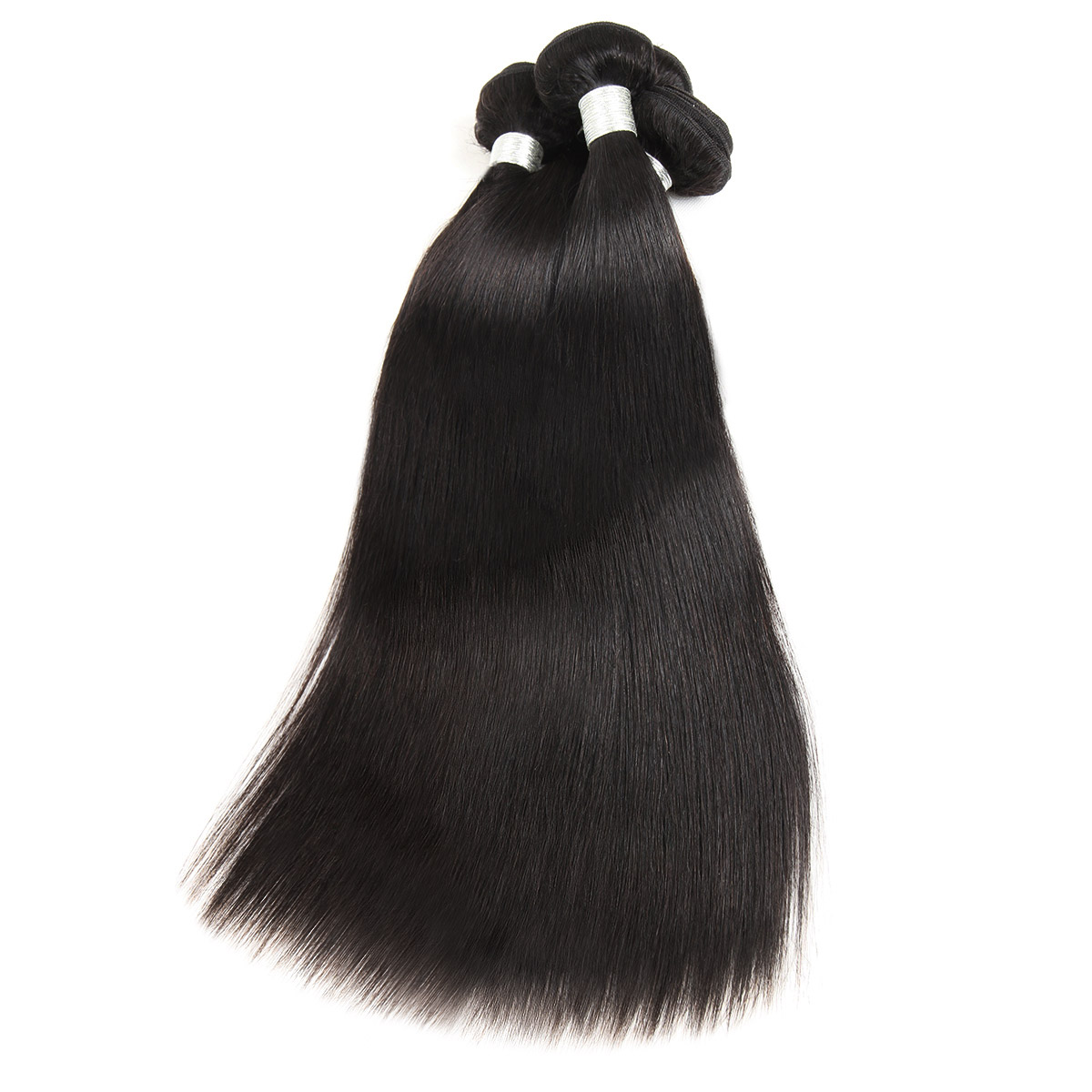 Ishow 12A Straight Raw Human Hair Extensions 3/4 Pcs Kinky Curly Body Wave Grade Brazilian Peruvian Malaysian Hair Bundles Weft Weave for Women All Ag