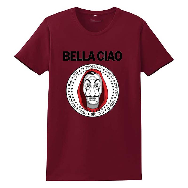 La Casa De Papel T Shirt Money Heist Tees TV Series Tshirts Men/women Short Sleeve House of Paper Funny, White
La Casa De Papel T Shirt Money Heist Tees TV Series Tshirts Men/women Short Sleeve House of Paper Funny, White