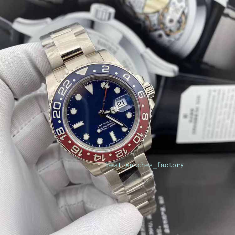 2020 High Quality Asian 2813 40mm White Gold Red Blue Ceramic Circle Blue Men's Watch 116719 Stainless Steel Automatic Men's Best Christmas, Slivery;brown
2020 High Quality Asian 2813 40mm White Gold Red Blue Ceramic Circle Blue Men's Watch 116719 Stainless Steel Automatic Men's Best Christmas, Slivery;brown