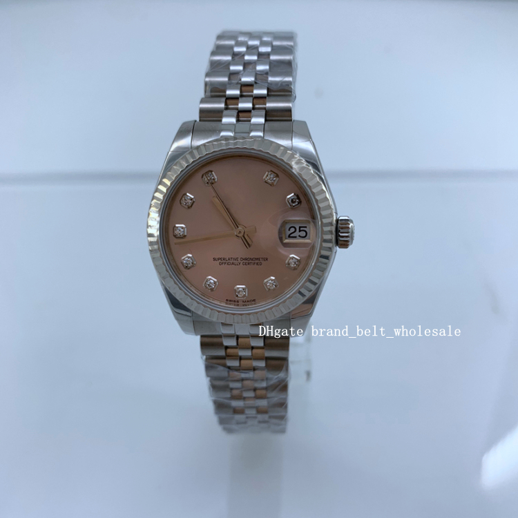 Shopkeeper recommend Finest Datejust Medium 31 Stainless Steel Pink Gold Diamond Women's Watch 178274
Shopkeeper recommend Finest Datejust Medium 31 Stainless Steel Pink Gold Diamond Women's Watch 178274