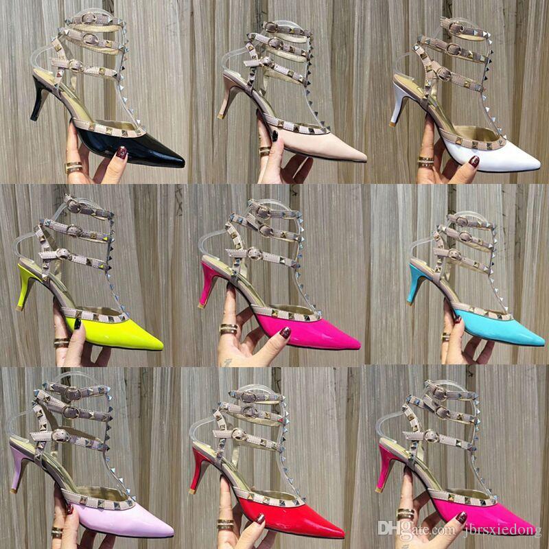 designer Slingback Pumps sandals Rivet pattern 100% leather High heeled shoes banquet Sexy party beach Wedding Pointed Stiletto heels Large, Black
designer Slingback Pumps sandals Rivet pattern 100% leather High heeled shoes banquet Sexy party beach Wedding Pointed Stiletto heels Large, Black