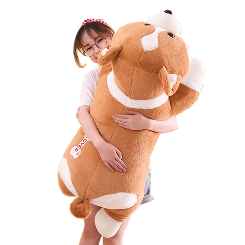 cute cartoon corgi plush toy giant fat Shiba Inu doll dog animal sleeping pillow for boy girl gift deco 100cm 120cm DY50711, Brown
cute cartoon corgi plush toy giant fat Shiba Inu doll dog animal sleeping pillow for boy girl gift deco 100cm 120cm DY50711, Brown