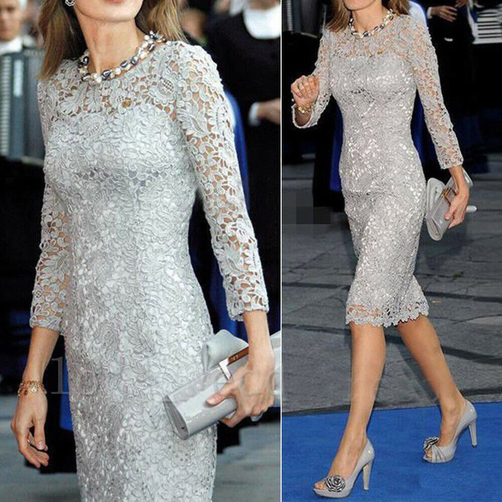 grey Slim Mother Of Bride Dresses 2019 long Sleeves Knee Length Lace Elegant Evening Gowns For Wedding Party vestidos de fiesta de noch
grey Slim Mother Of Bride Dresses 2019 long Sleeves Knee Length Lace Elegant Evening Gowns For Wedding Party vestidos de fiesta de noch