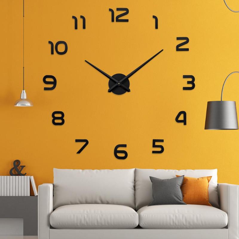 Large Wall Clock 3D DIY Big Decorative Kitchen Clocks Acrylic Mirror Stickers Oversize Wall Clock Home Letter Home Decor
Large Wall Clock 3D DIY Big Decorative Kitchen Clocks Acrylic Mirror Stickers Oversize Wall Clock Home Letter Home Decor