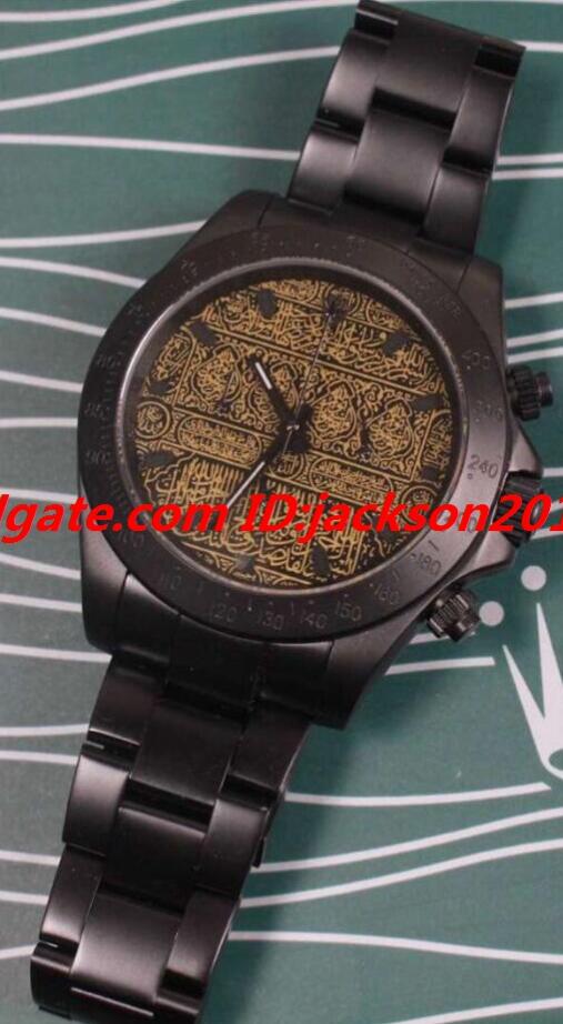 Hot Selling New 4 Style Mens Green Dial PVD All Black Steel Bracelet 41mm Rare Model Automatic Fashion Men's Watch Wristwatch, Make waterproof
Hot Selling New 4 Style Mens Green Dial PVD All Black Steel Bracelet 41mm Rare Model Automatic Fashion Men's Watch Wristwatch, Make waterproof