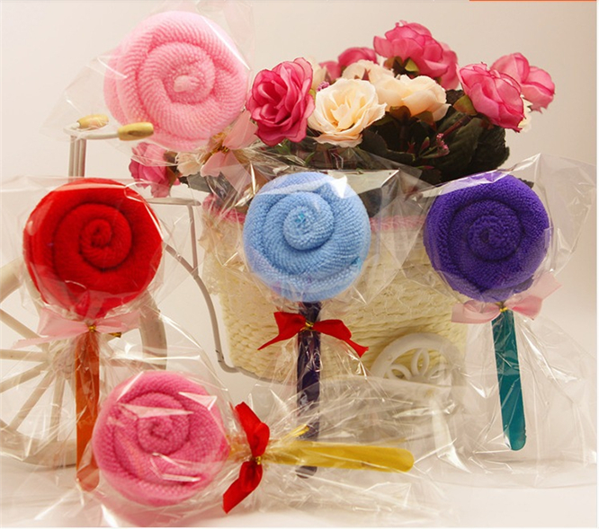 50pcs/lot candy color fiber cute lollipop towel cake gift baby shower birthday favor party lovely wedding party gifts, Pink
50pcs/lot candy color fiber cute lollipop towel cake gift baby shower birthday favor party lovely wedding party gifts, Pink