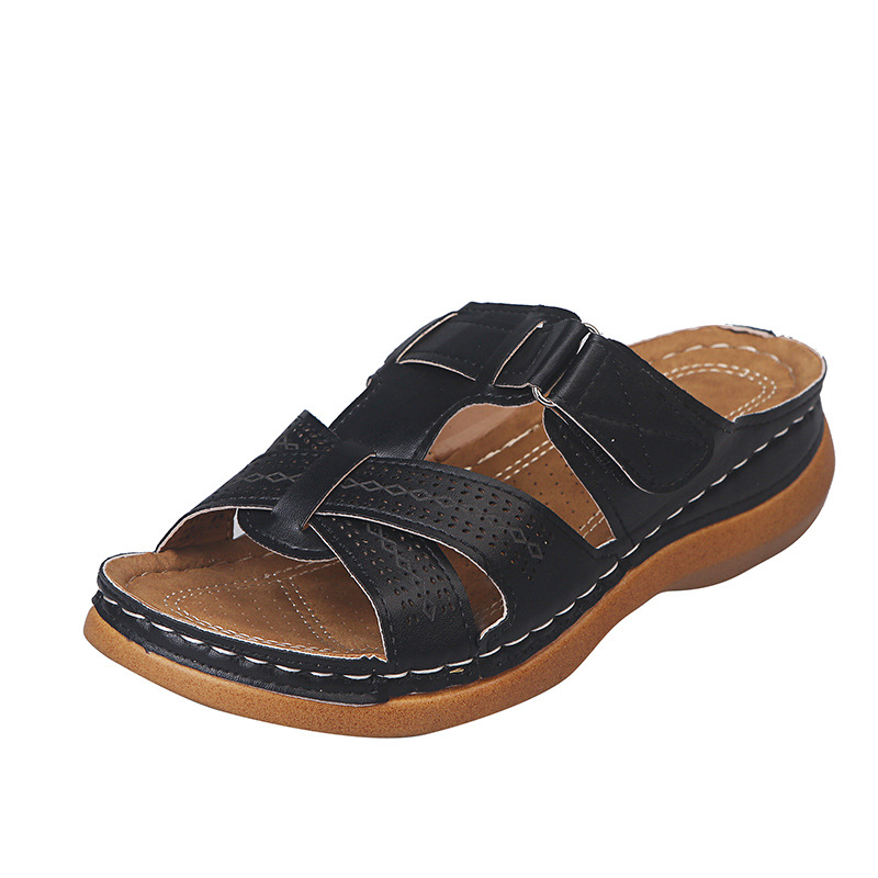 Newest Women Designer Shoes Summer Fashion Leather Flat Sandal Cheap Best Outdoor Beach Slippers Luxury Lidies Shoes 5 Colors Big Size, Color 1
Newest Women Designer Shoes Summer Fashion Leather Flat Sandal Cheap Best Outdoor Beach Slippers Luxury Lidies Shoes 5 Colors Big Size, Color 1