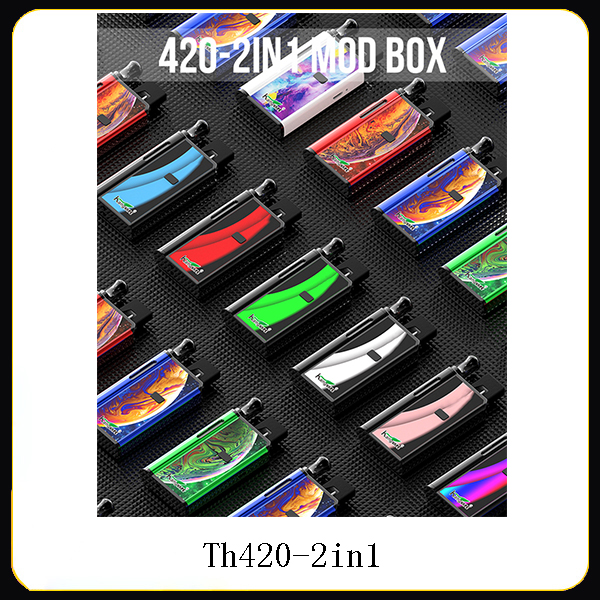 Original Kangvape 420 2in1 Box Mod E Cigarette Battery 650mAh Capacity Voltage Adjustable Fit Pods and 510 Threading Cartridges 10 Colors, Multi
Original Kangvape 420 2in1 Box Mod E Cigarette Battery 650mAh Capacity Voltage Adjustable Fit Pods and 510 Threading Cartridges 10 Colors, Multi
