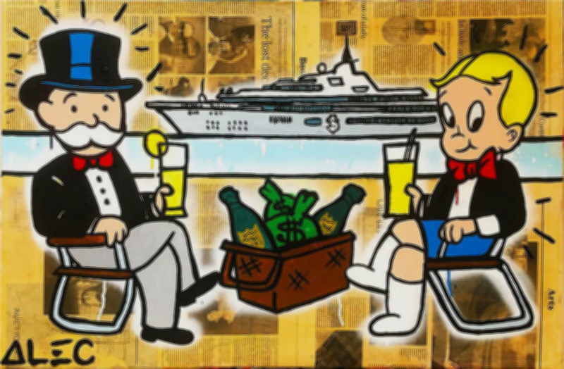 Alec Monopoly Oil Painting On Canvas Graffiti Art Wall Decor Yacht Wall Art Home Decor Handpainted &HD Print Pictures 190919
Alec Monopoly Oil Painting On Canvas Graffiti Art Wall Decor Yacht Wall Art Home Decor Handpainted &HD Print Pictures 190919