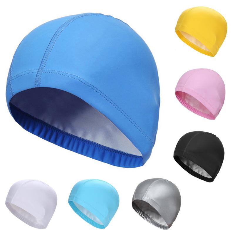 Waterproof swimming cap shower cap PU stretch fabric protection ear long hair sports swimming pool unisex seaside surfing
Waterproof swimming cap shower cap PU stretch fabric protection ear long hair sports swimming pool unisex seaside surfing