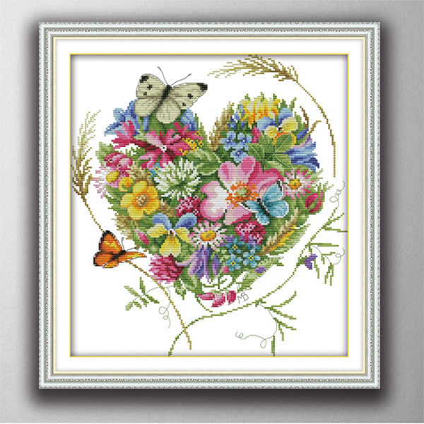 butterflies love flowers Handmade Cross Stitch Craft Tools Embroidery Needlework sets counted print on canvas DMC 14CT /11CT
butterflies love flowers Handmade Cross Stitch Craft Tools Embroidery Needlework sets counted print on canvas DMC 14CT /11CT