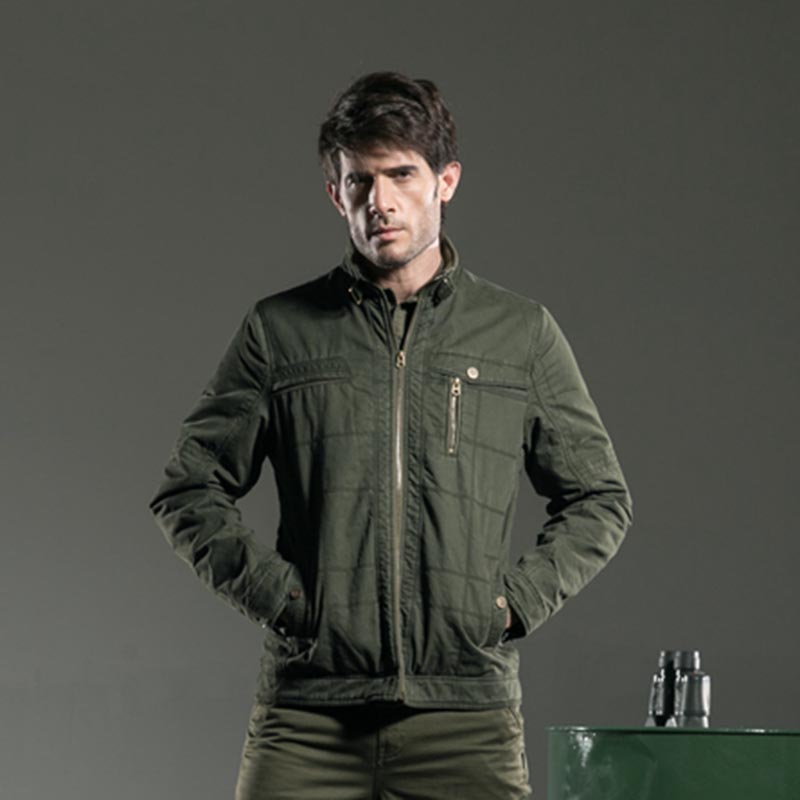 Large Size Men Jacket Coat Autumn New Leisure Men's Jacket Thin Business Men Coat Zipper Army Green Man Brand MS-6282A
Large Size Men Jacket Coat Autumn New Leisure Men's Jacket Thin Business Men Coat Zipper Army Green Man Brand MS-6282A