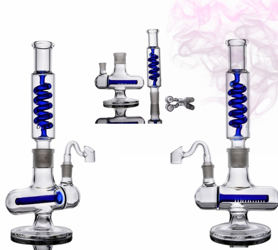 Freezable Coil Tube glass bong Double Matrix Perc bongs glass water pipe for smoking build a bubbler bong hookah
Freezable Coil Tube glass bong Double Matrix Perc bongs glass water pipe for smoking build a bubbler bong hookah