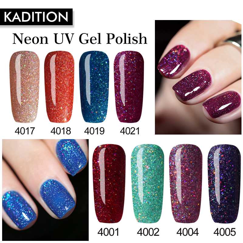 KADITION Nail Gel Varnish Neon for UV Gel Nail Polish Semi Permanent Top Base Set All Manicure Nails Art 8ML Hybrid, Fs001
KADITION Nail Gel Varnish Neon for UV Gel Nail Polish Semi Permanent Top Base Set All Manicure Nails Art 8ML Hybrid, Fs001