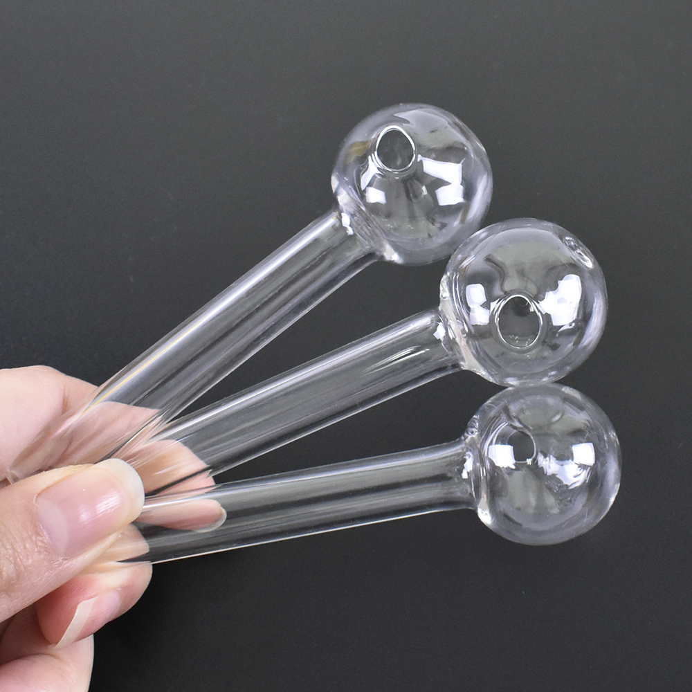 4Inch Transparent Glass Pipes Oil Burner Great Tube Clear Round Head Thick Glass Tobacco Smoking Pipe Accessories
4Inch Transparent Glass Pipes Oil Burner Great Tube Clear Round Head Thick Glass Tobacco Smoking Pipe Accessories