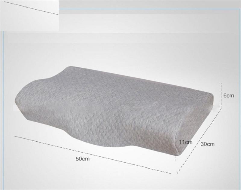 Memory Bedding Pillow Neck protection Slow Rebound Memory Butterfly Shaped Health Cervical Neck pillows for neck pain sleeping3990652