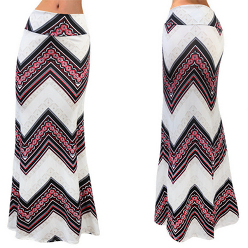 Explosion models fashion 2021 European comfortable printing high waist casual street stretch skirt support mixed batch