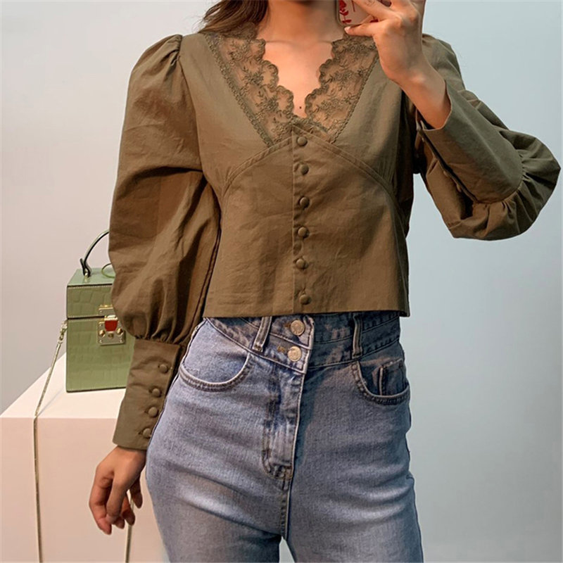 Alien Kitty Basic Cute Lace Vintage Brief 2020 Casual Women Office Lady Hot Blouses High Waist Full Sleeves Chic Loose Shirts, White
Alien Kitty Basic Cute Lace Vintage Brief 2020 Casual Women Office Lady Hot Blouses High Waist Full Sleeves Chic Loose Shirts, White