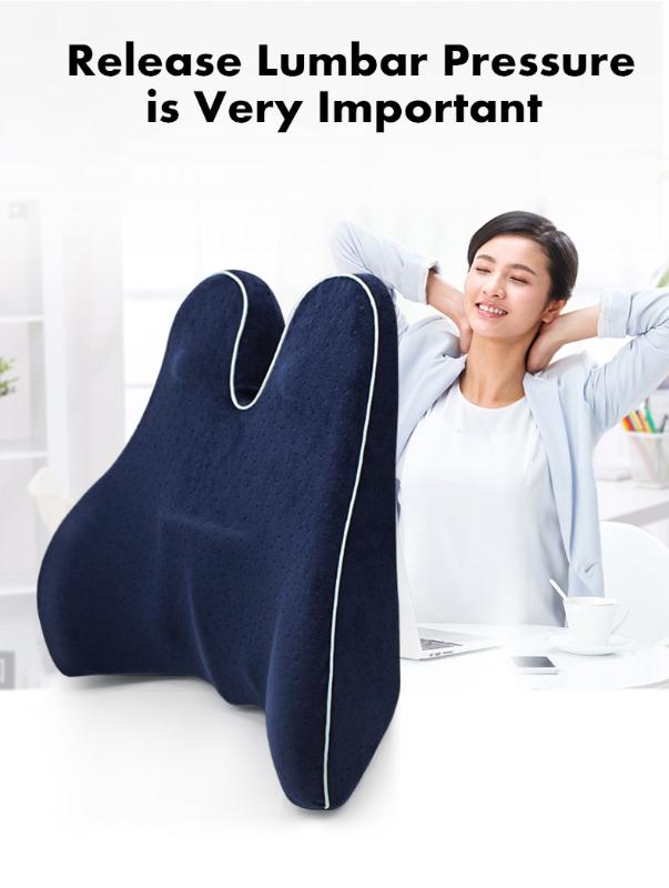 Memory Foam Waist Lumbar Side Support Pillow Spine Coccyx Protect Orthopedic Car Seat Back Cushion Home Office Relieve Pain
Memory Foam Waist Lumbar Side Support Pillow Spine Coccyx Protect Orthopedic Car Seat Back Cushion Home Office Relieve Pain