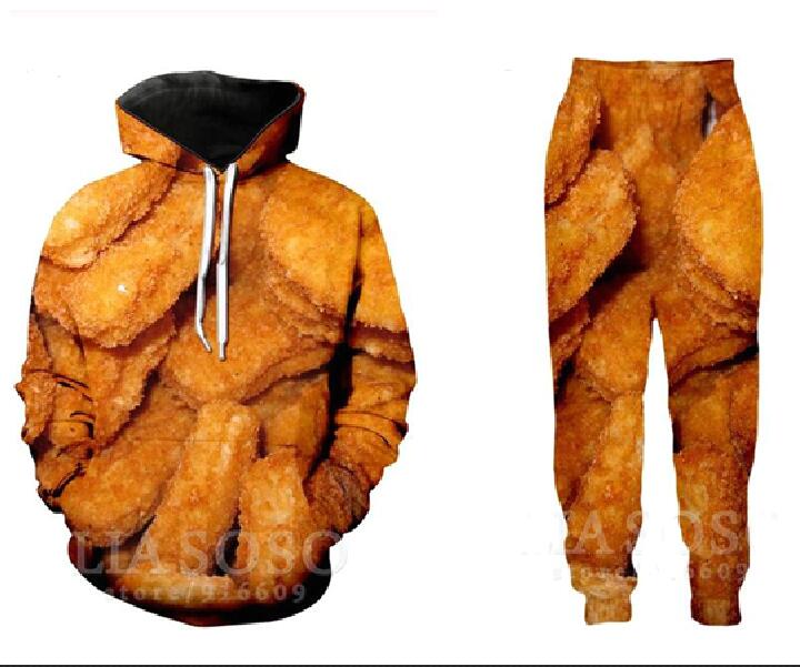 Wholesale--New Fashion Men/Womens Chicken Sweatshirt Joggers Funny 3D Print Unisex Hoodies+Pants ZZ08, Green
Wholesale--New Fashion Men/Womens Chicken Sweatshirt Joggers Funny 3D Print Unisex Hoodies+Pants ZZ08, Green