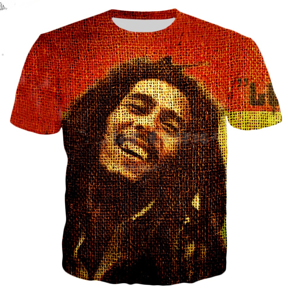 Newest Popular Singer Reggae Bob Marley T Shirt Men Women Unisex Funny 3d Print Summer Short Sleeve O Neck Crewneck Casual Tops A120, Multi
Newest Popular Singer Reggae Bob Marley T Shirt Men Women Unisex Funny 3d Print Summer Short Sleeve O Neck Crewneck Casual Tops A120, Multi