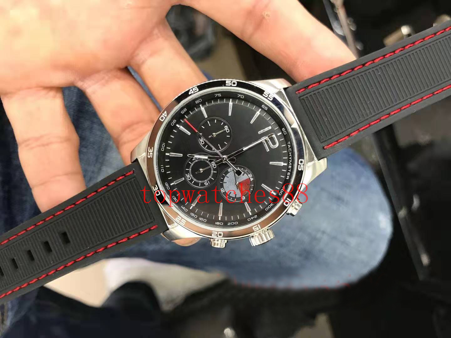 2019 Gents Quartz Watch Companion Chronograaf horloge HB 1513526 Men's Business Watches, Black
2019 Gents Quartz Watch Companion Chronograaf horloge HB 1513526 Men's Business Watches, Black
