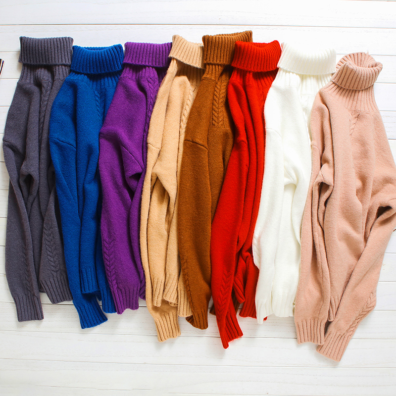 Men's Cashmere Turtleneck Sweater | Premium Warm Winter Pullover B4