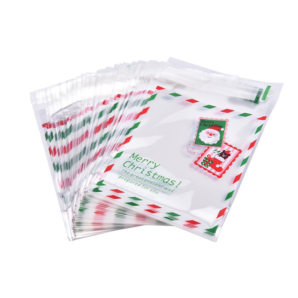 100Pcs Christmas Self Adhesive Cookie Bags Clear Bakery Biscuit Candy Bags For Christmas Party Supplies Colorful
100Pcs Christmas Self Adhesive Cookie Bags Clear Bakery Biscuit Candy Bags For Christmas Party Supplies Colorful