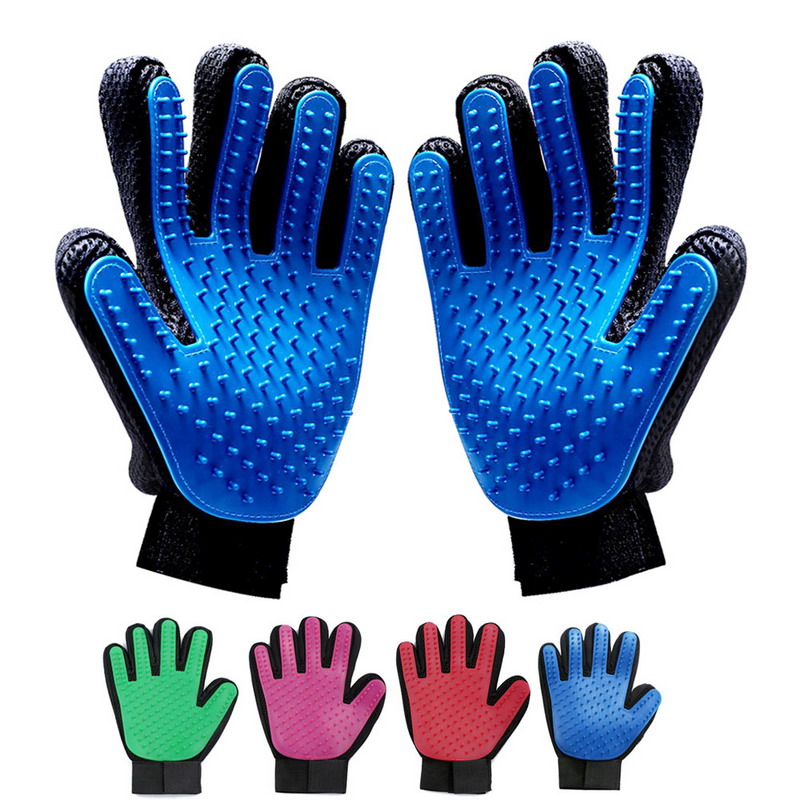 Pet hair glove Comb Pet Dog Cat Grooming Cleaning Glove DesheddingHand Hair Removal Brush Promote Blood Circulation, Blue
Pet hair glove Comb Pet Dog Cat Grooming Cleaning Glove DesheddingHand Hair Removal Brush Promote Blood Circulation, Blue