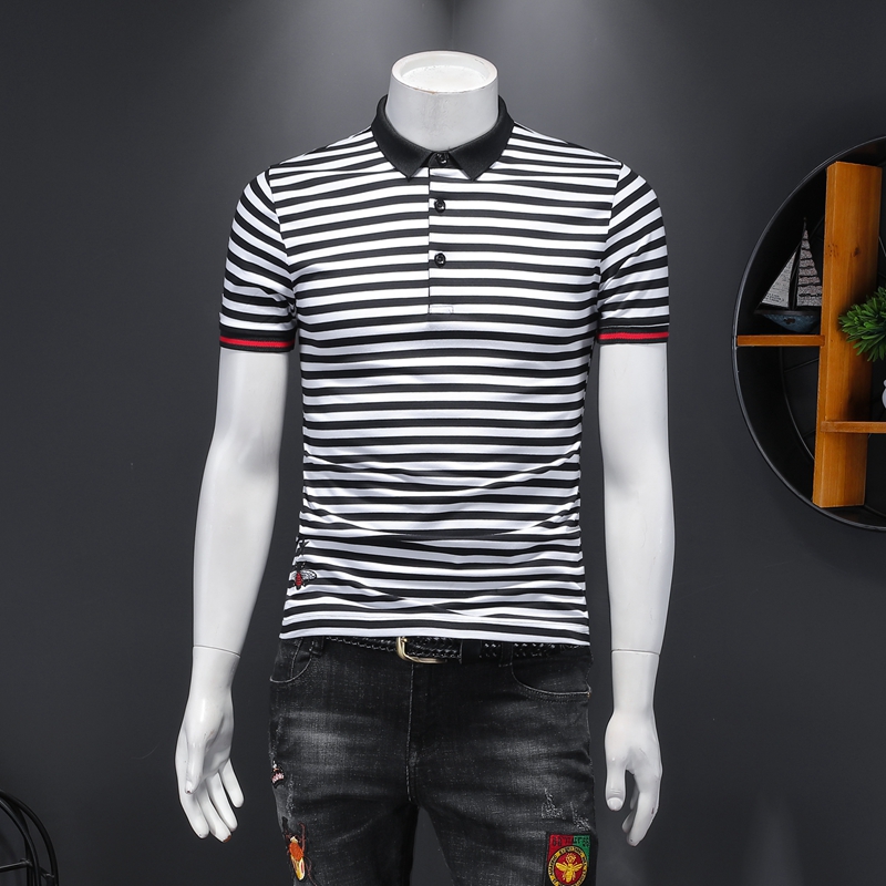 Great Striped Men's Shirt New Summer High Quality Cotton Polos Short Sleeve Shirt Plus Size 4xl 5XL E177, Green
Great Striped Men's Shirt New Summer High Quality Cotton Polos Short Sleeve Shirt Plus Size 4xl 5XL E177, Green