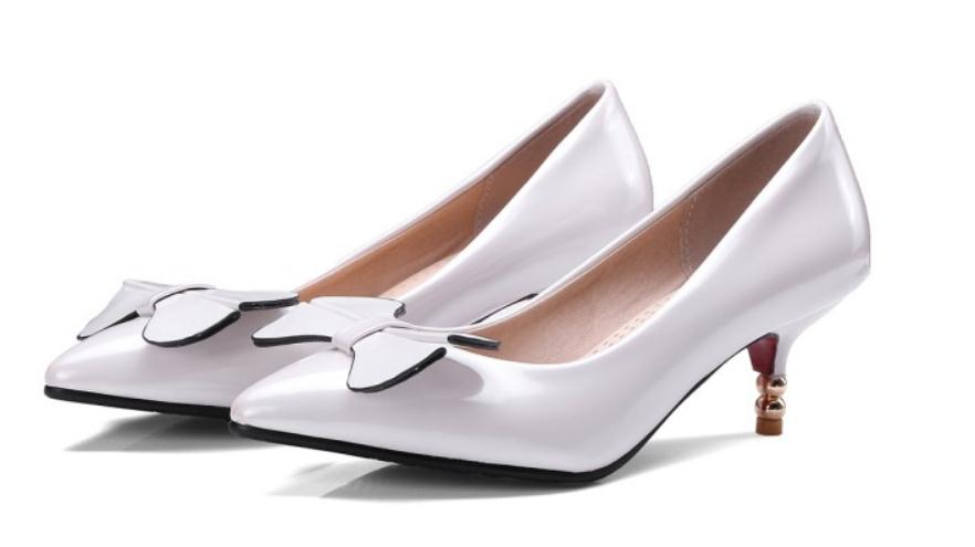 2019 bowknot Women's shoes in Spring and Autumn with New style Middle heel fine heel pointed end @24, Black
2019 bowknot Women's shoes in Spring and Autumn with New style Middle heel fine heel pointed end @24, Black