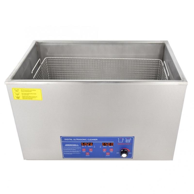 100AL 30L Digital Display Ultrasonic Cleaner Temperature Adjustable 40KHz 800W Ultrasonic Cleaning Washing Machine
100AL 30L Digital Display Ultrasonic Cleaner Temperature Adjustable 40KHz 800W Ultrasonic Cleaning Washing Machine
