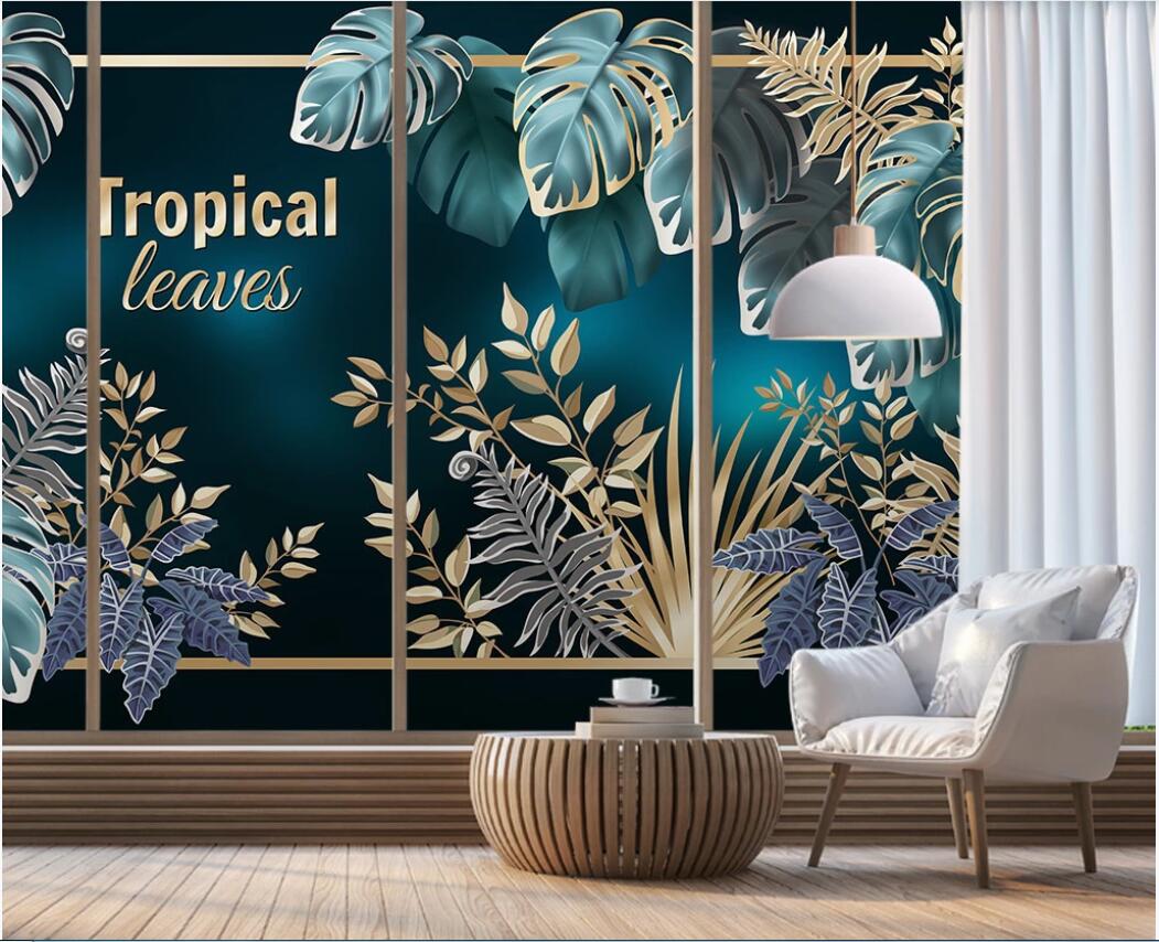 3d wallpaper custom photo murals Nordic simple hand-painted tropical plant leaves light luxury background wall paint decor wall art pictures, Non-woven fabric
3d wallpaper custom photo murals Nordic simple hand-painted tropical plant leaves light luxury background wall paint decor wall art pictures, Non-woven fabric