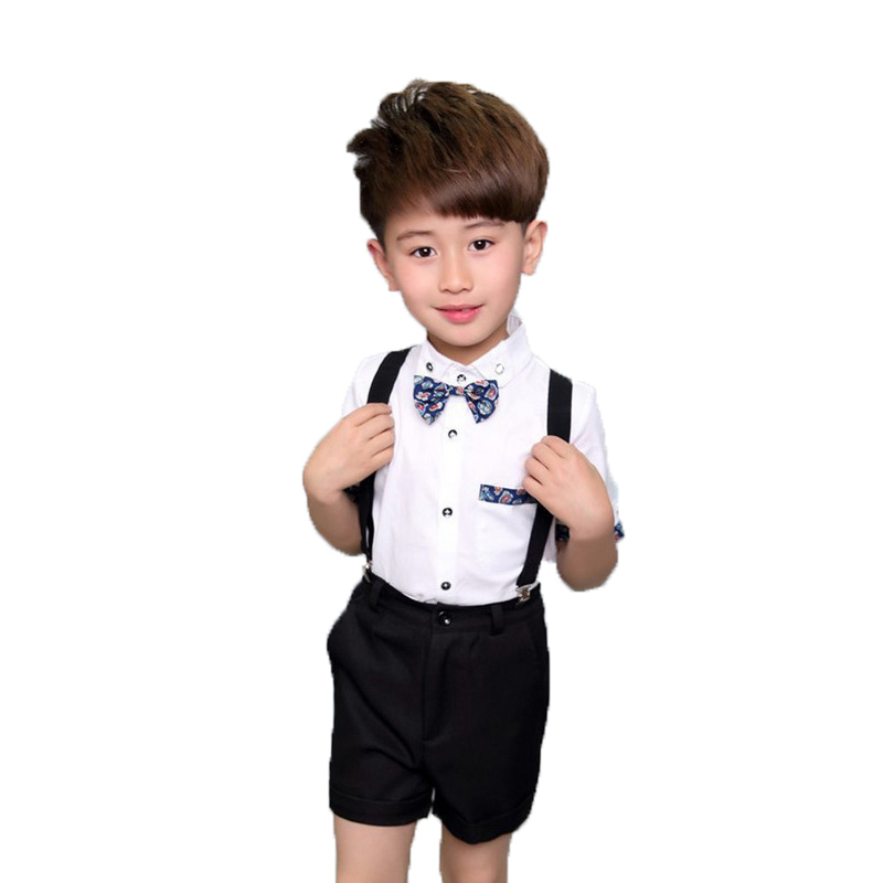 2-12T Boys Birthday Uniform Dress Kids Bow Tie+ T-Shirt + Overalls 3Pcs sets Gentleman Baby Boys Party Suit Children Costume, Style a
2-12T Boys Birthday Uniform Dress Kids Bow Tie+ T-Shirt + Overalls 3Pcs sets Gentleman Baby Boys Party Suit Children Costume, Style a