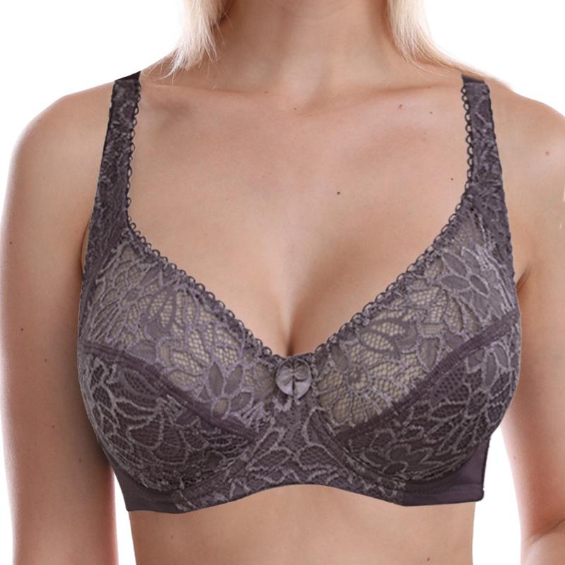 Womens Lace Bra Lager Bosom See through Bralette Thin Cup Underwired Sexy Lingerie Bralette 34-44 B C D DD E F Cup, Black
Womens Lace Bra Lager Bosom See through Bralette Thin Cup Underwired Sexy Lingerie Bralette 34-44 B C D DD E F Cup, Black
