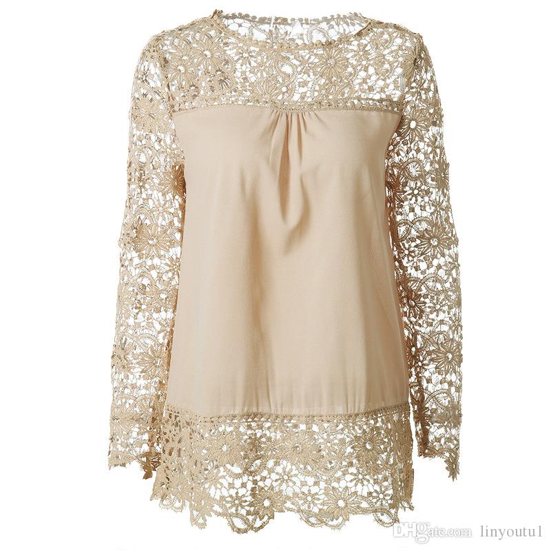 2020 Chiffon Lace Blouse Shirt Plus Size 6XL 7XL Embroidery Patchwork Women Casual Long Sleeve Ladies Loose Tops Shirts Female, 7#
2020 Chiffon Lace Blouse Shirt Plus Size 6XL 7XL Embroidery Patchwork Women Casual Long Sleeve Ladies Loose Tops Shirts Female, 7#