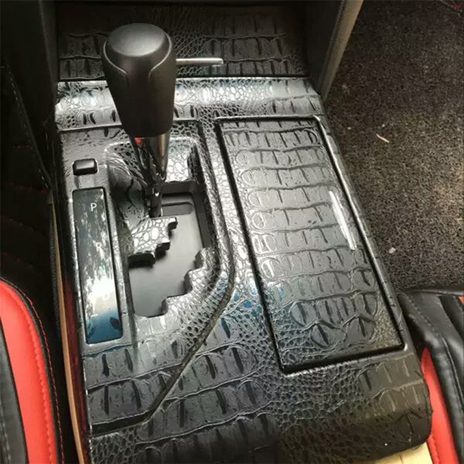 For Toyota Camry XV50 2012-2016 Interior Central Control Panel Door Handle 5DCarbon Fiber Stickers Decals Car styling Accessorie