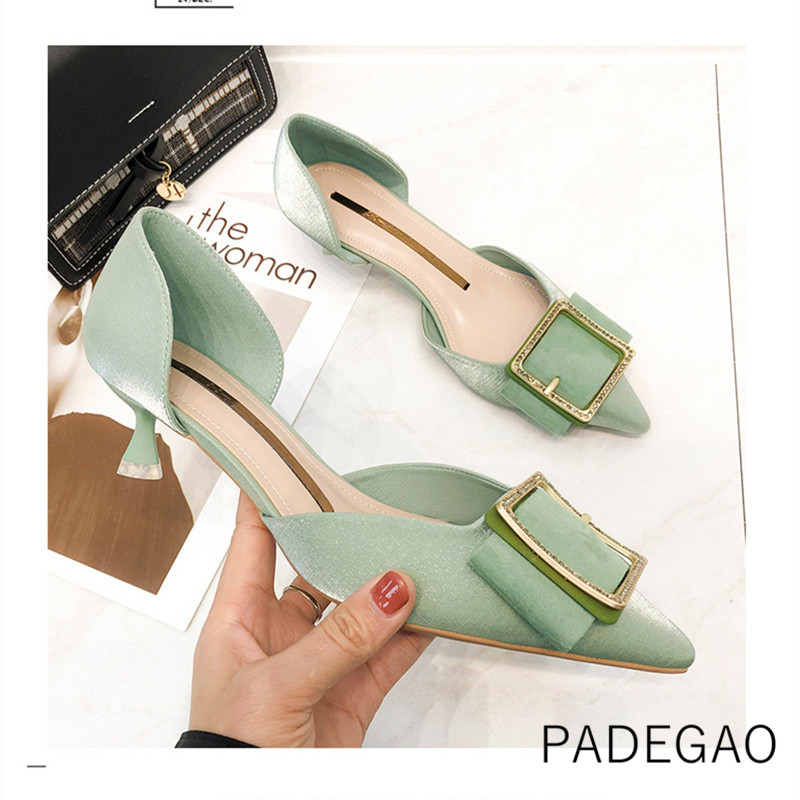 High Heel 2020 Women Sandals Khaki Buckle Shallow Heels Sandals Bling Crystal Woman, Black
High Heel 2020 Women Sandals Khaki Buckle Shallow Heels Sandals Bling Crystal Woman, Black