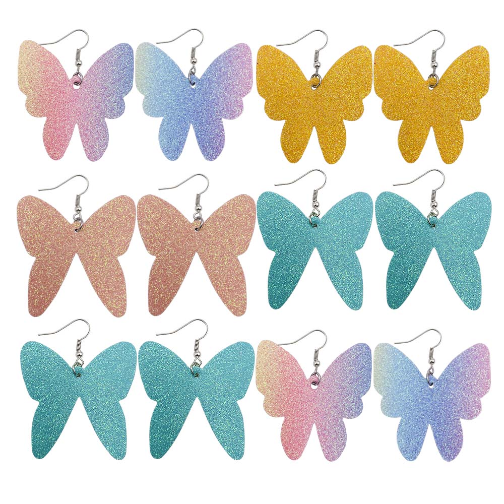 1 Pair Bohemian Style Drop Earrings Butterfly Shaped Faux Leather Ear Jewelry Gift For Sexy Woman
1 Pair Bohemian Style Drop Earrings Butterfly Shaped Faux Leather Ear Jewelry Gift For Sexy Woman