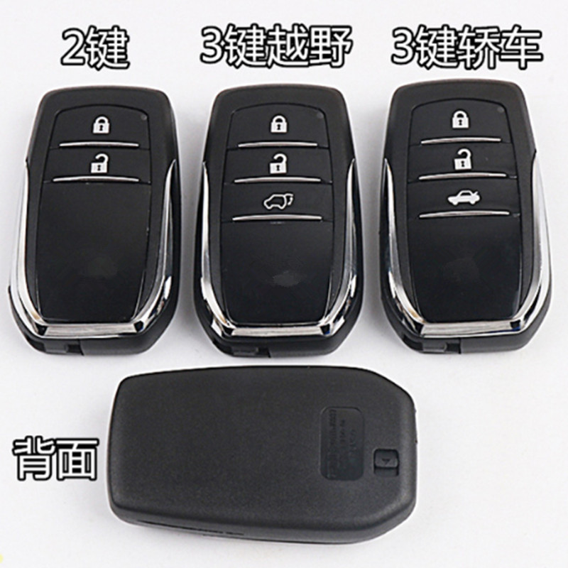 With LOGO 2 3 Button Smart Remote Key Case Shell Fit For Toyota Camry Highlander RAV4 Car Key Fob With Uncut Blade
With LOGO 2 3 Button Smart Remote Key Case Shell Fit For Toyota Camry Highlander RAV4 Car Key Fob With Uncut Blade