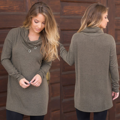Autumn Brand New Fashion T-Shirt Women' Winter Loose Long Sleeve Soft Cotton Casual T-Shirt Tops, As pic 
Autumn Brand New Fashion T-Shirt Women' Winter Loose Long Sleeve Soft Cotton Casual T-Shirt Tops, As pic