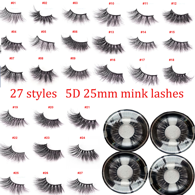 3D Mink Eyelashes 5D 25mm Lashes Dramatic Long Thick 5D Mink Lashes Handmade 27 Styles Mink Lashes Eye Makeup Maquiagem
3D Mink Eyelashes 5D 25mm Lashes Dramatic Long Thick 5D Mink Lashes Handmade 27 Styles Mink Lashes Eye Makeup Maquiagem