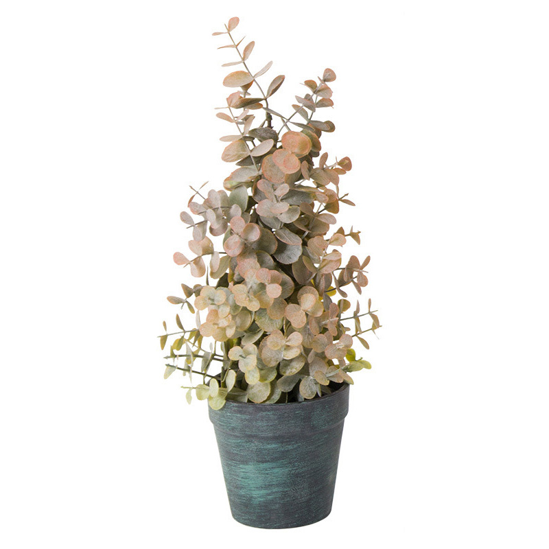 1 Piece 33cm Artificial Eucalyptus Leaves Bonsai Plastic Potted Plant Home Garden Decorations Artificial Plants, Green gray
1 Piece 33cm Artificial Eucalyptus Leaves Bonsai Plastic Potted Plant Home Garden Decorations Artificial Plants, Green gray