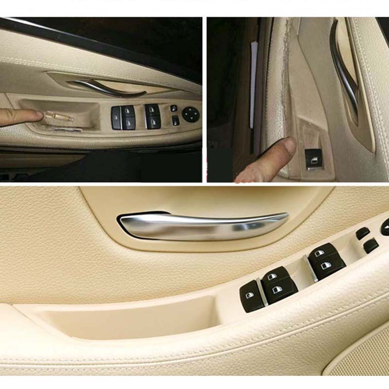 7Pcs/Set Car Interior Door Armrest Handle Auto Supplies For Car BMW 5 Series F10 F18