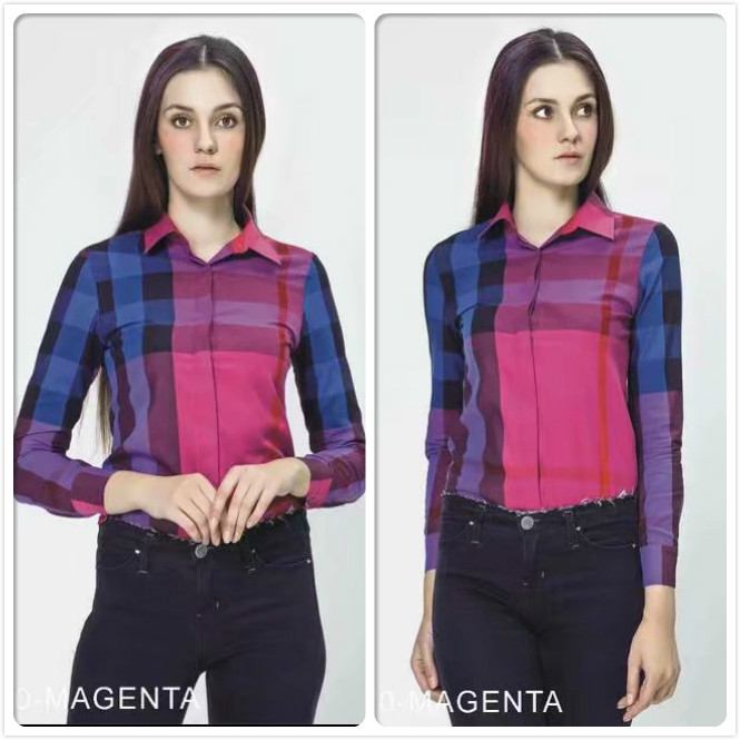 New Classic Women's Clothing Casual Plaid Shirt Fall Winter Women Print Blouses Elegant Office Business Lady Slim Fit Stylish Shirts Tops, White
New Classic Women's Clothing Casual Plaid Shirt Fall Winter Women Print Blouses Elegant Office Business Lady Slim Fit Stylish Shirts Tops, White