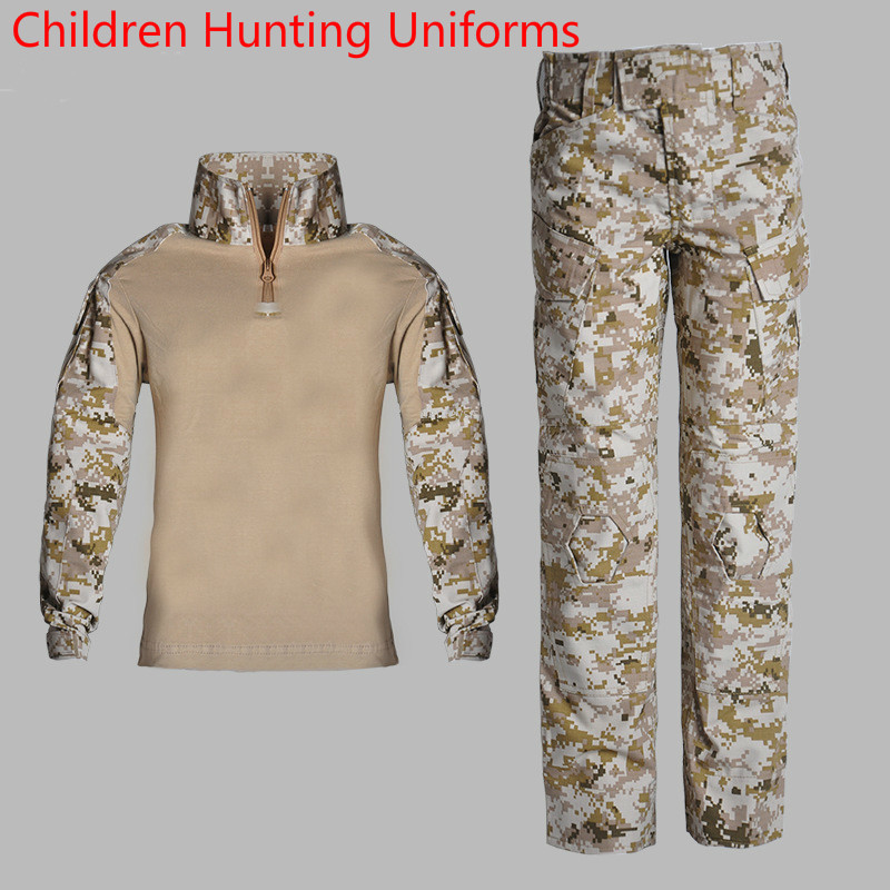 Tactical Camouflage Uniforms Children Hunting Army Cs Clothes Long Sleeve Kids Combat Training Multicam Suits, Woodland digital
Tactical Camouflage Uniforms Children Hunting Army Cs Clothes Long Sleeve Kids Combat Training Multicam Suits, Woodland digital